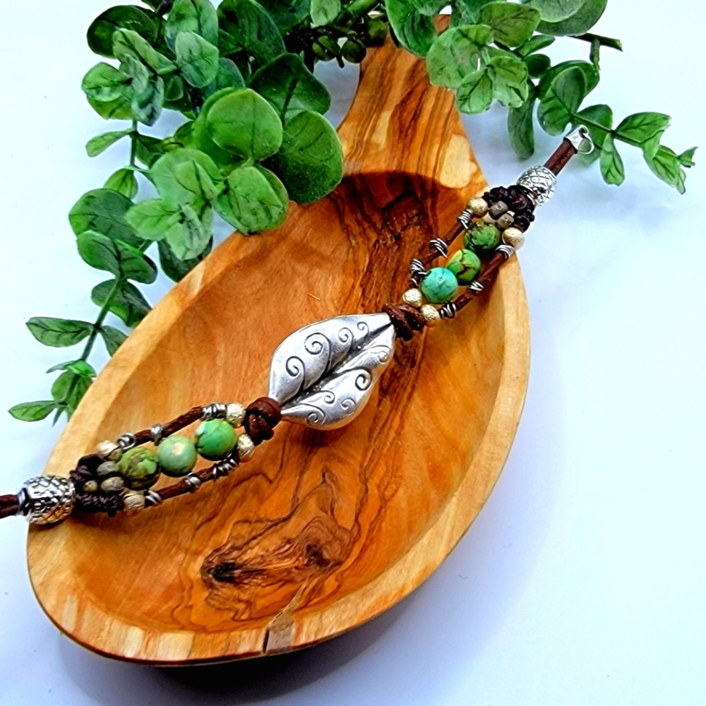 Hand crafted bracelet